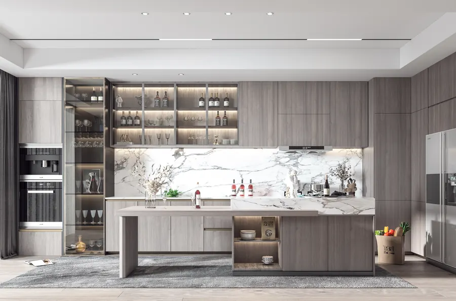 Full-height Storage Kitchen kitchen cabinetry design reference